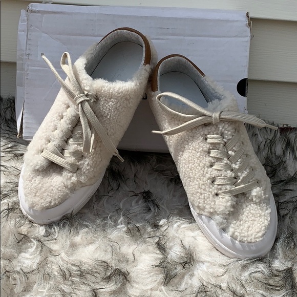 Rag & Bone Standard Issue Shearling Sneakers - Picture 2 of 8